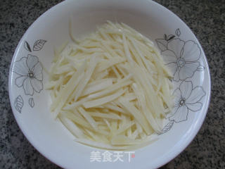 茭白拌茄子的做法步骤：3
