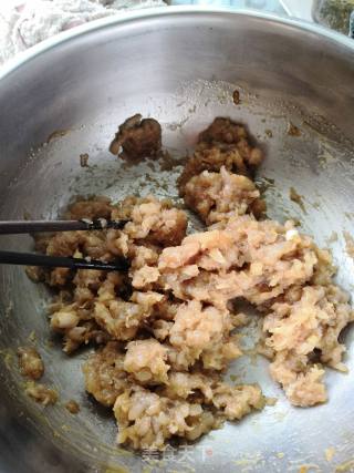 饺子好吃????双色茴香鸡肉馅的做法步骤：5