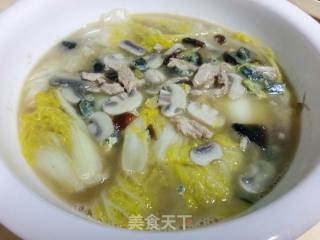 上汤娃娃菜的做法步骤：5