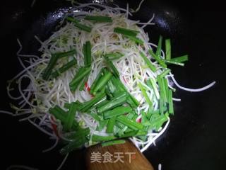 素炒绿豆芽的做法步骤：8