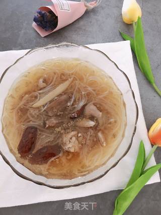 粉丝鸡汤的做法步骤：7