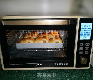 呆萌兔子面包的做法步骤：16