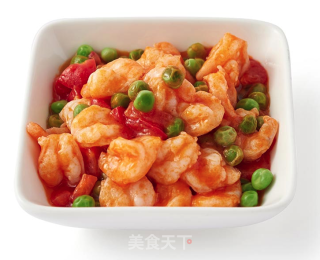 红果家菜谱之咕咾虾仁的做法步骤：3