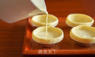 燕窝蛋挞，燕窝和蛋挞的甜蜜邂逅的做法步骤：7