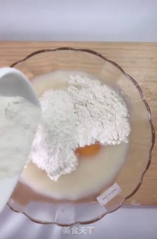 小米鸡蛋饼的做法步骤：6