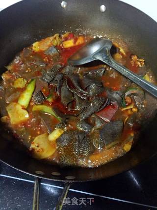 水煮毛血旺的做法步骤：5