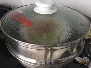 蒜蓉粉丝蒸丝瓜的做法步骤：8