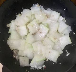 肉末冬瓜的做法步骤：4