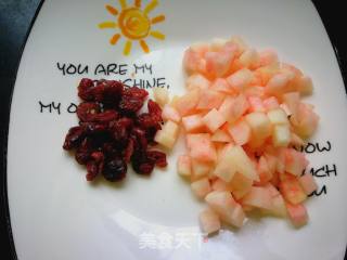 蔓越莓桃子酸奶捞的做法步骤：3