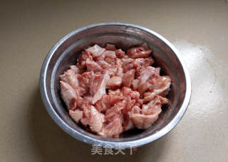 酱爆鸡肉的做法步骤：2