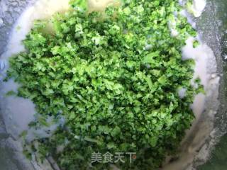 西兰花鸡蛋饼的做法步骤：4