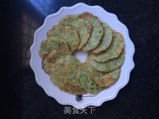 西兰花鸡蛋饼的做法步骤：9