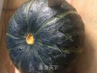 银耳红枣南瓜盅的做法步骤：2