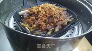 肉末手撕茄子的做法步骤：11