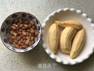 花生红薯焖饭的做法步骤：2