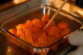 南瓜海绵蛋糕的做法步骤：2