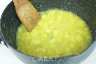 不用开酥快手的——香甜菠萝派的做法步骤：4