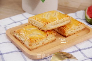 不用开酥快手的——香甜菠萝派的做法步骤：10
