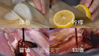 红酒香草羊排的做法步骤：2