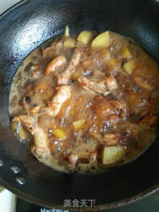 红烧土豆鸡脖的做法步骤：4