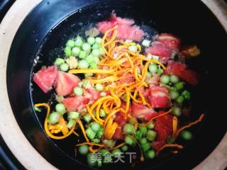 虫草花芦笋蛋花汤的做法步骤：5