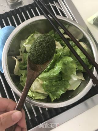 薯片生菜色拉的做法步骤：3