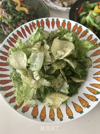 薯片生菜色拉的做法步骤：4