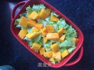 芒果紫薯冷盘的做法步骤：4