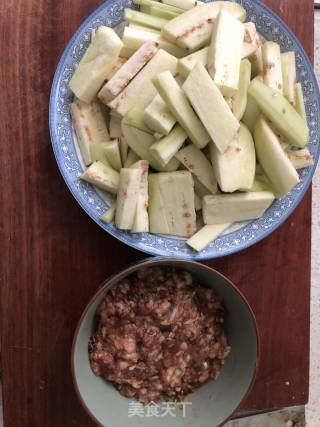 肉末茄子的做法步骤：2