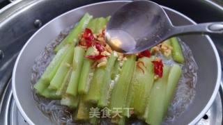 蒜蓉粉丝蒸丝瓜的做法步骤：14