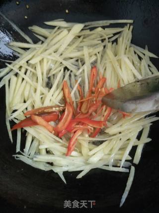炒土豆丝的做法步骤：3