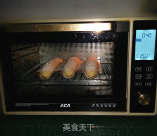 豆渣红薯法棍面包#无糖素油#的做法步骤：15
