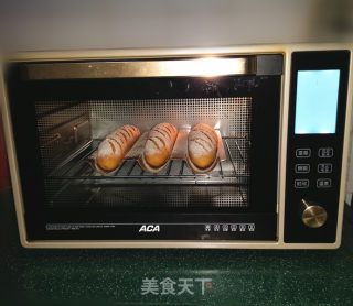 豆渣红薯法棍面包#无糖素油#的做法步骤：16