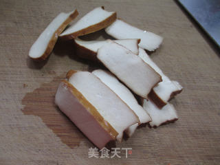 香干炒鸡毛菜的做法步骤：2
