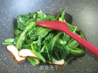 香干炒鸡毛菜的做法步骤：3