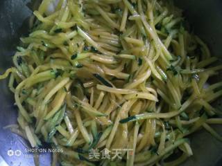 清炒南瓜的做法步骤：4