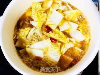 白菜炖牛肋条的做法步骤：5