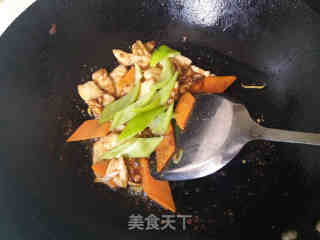 沙茶酱熘鸡片的做法步骤：10
