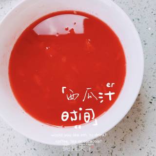 西瓜冰棍的做法步骤：2