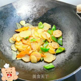 家常土豆片的做法步骤：5