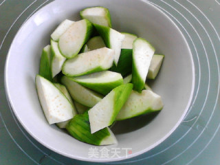 淡菜丝瓜汤的做法步骤：6