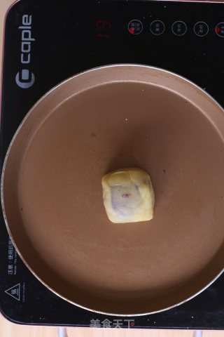 网红仙豆糕丨一个平底锅就能搞定的爆浆紫薯仙豆糕的做法步骤：20