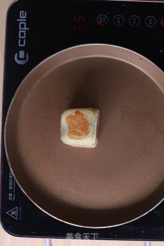 网红仙豆糕丨一个平底锅就能搞定的爆浆紫薯仙豆糕的做法步骤：21