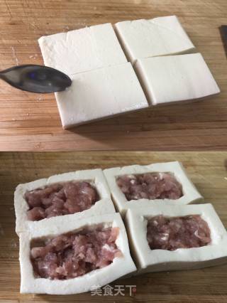 【兔子爱厨房】红焖豆腐～停不下来的下饭菜的做法步骤：3