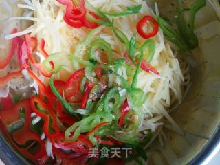 凉拌土豆丝的做法步骤：8