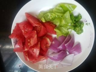 西红柿炒豆腐的做法步骤：2