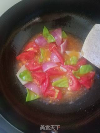 西红柿炒豆腐的做法步骤：5