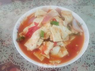 西红柿炒豆腐的做法步骤：8