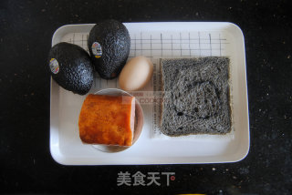 牛油果三明治的做法步骤：1