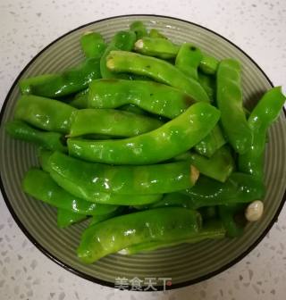 快手小炒菜～拆骨肉烧豆角的做法步骤：4